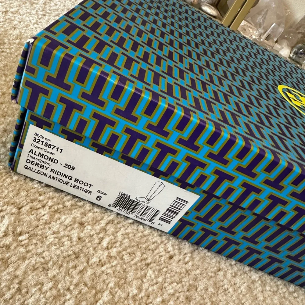 Tory Burch Leather Riding Boot